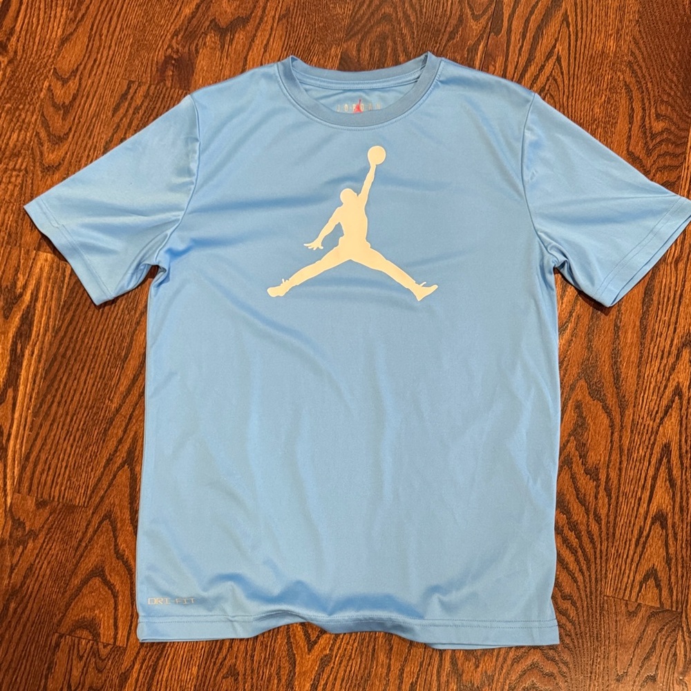 Jordan Light Blue Short Sleeve Tee